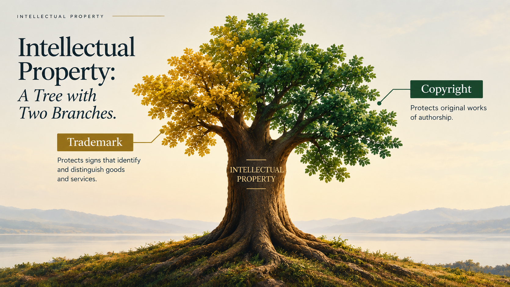 TWO PILLARS OF INTELLECTUAL PROPERTY